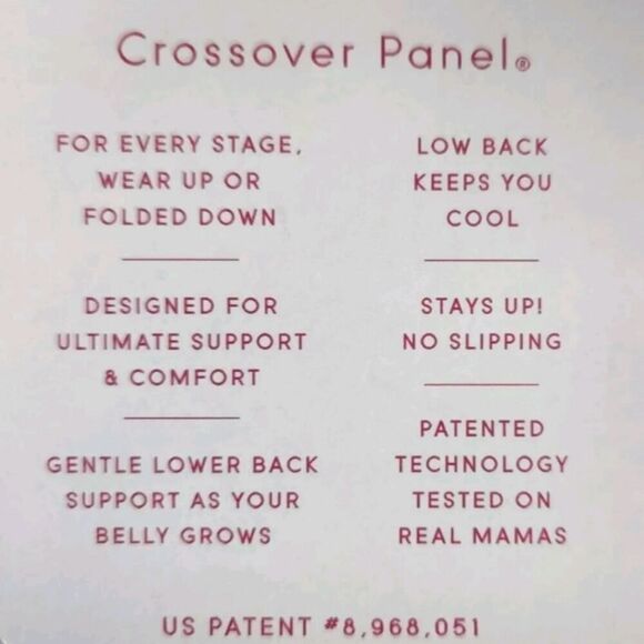 Isabel Maternity Cuffed Midi Shorts With Crossover Panel sz 12 - Picture 2 of 10